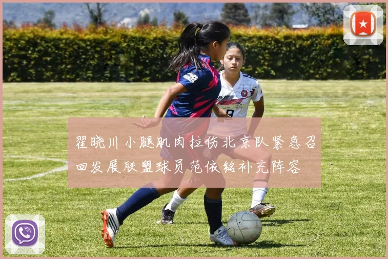 翟晓川小腿肌肉拉伤北京队紧急召回发展联盟球员范依铭补充阵容